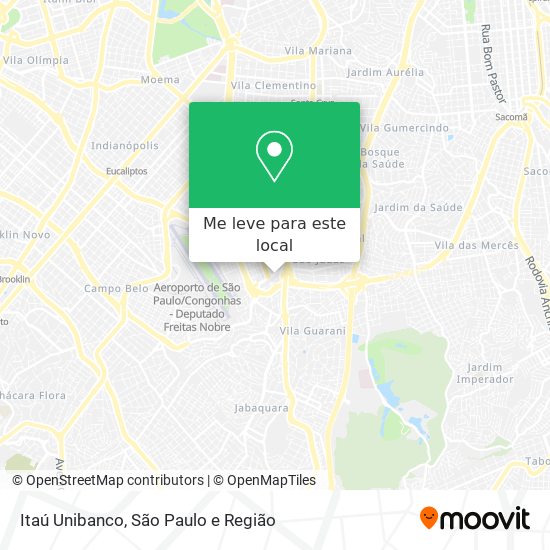 Itaú Unibanco mapa