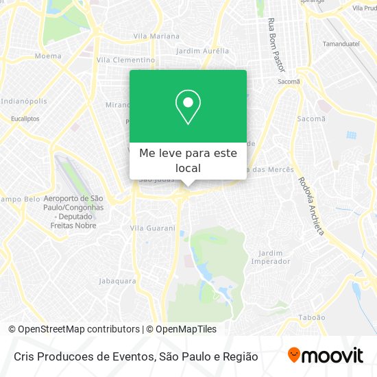 Cris Producoes de Eventos mapa