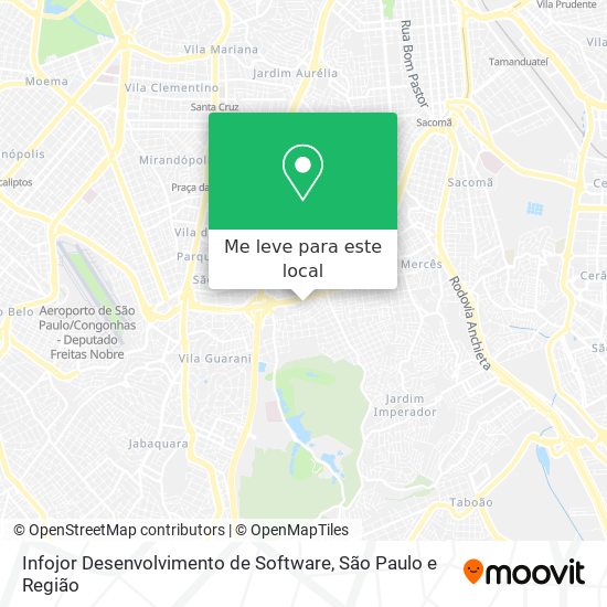 Infojor Desenvolvimento de Software mapa