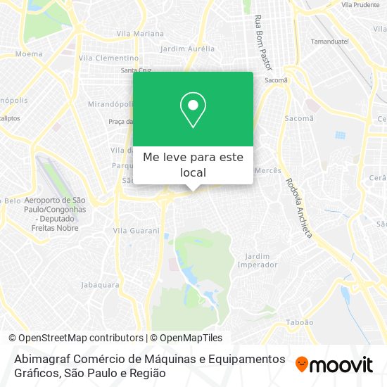 Abimagraf Comércio de Máquinas e Equipamentos Gráficos mapa