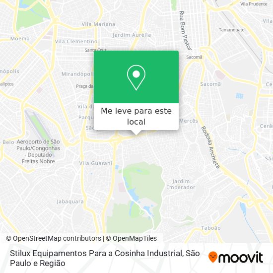 Stilux Equipamentos Para a Cosinha Industrial mapa