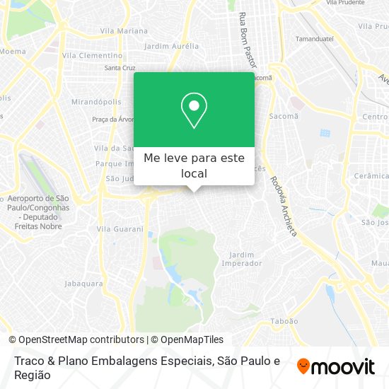 Traco & Plano Embalagens Especiais mapa