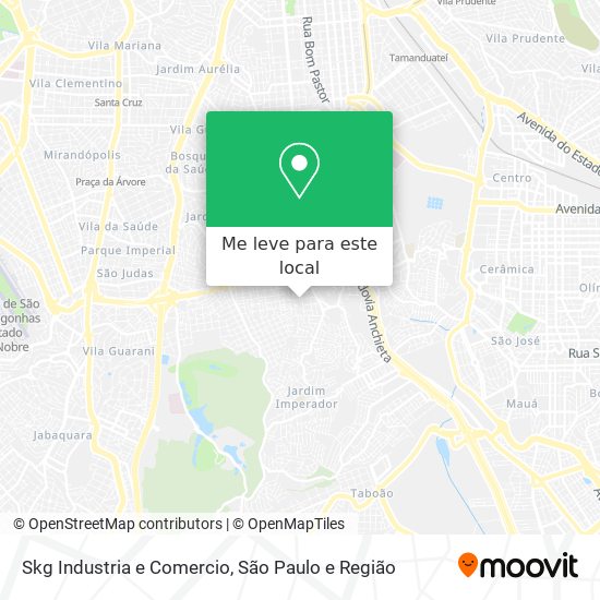 Skg Industria e Comercio mapa