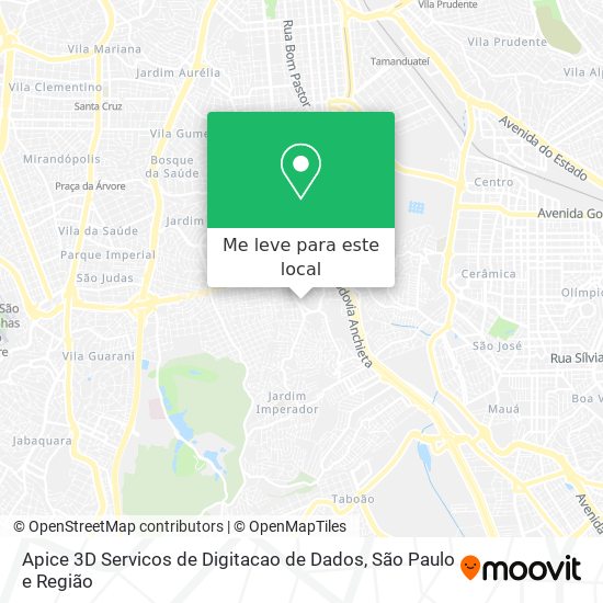 Apice 3D Servicos de Digitacao de Dados mapa