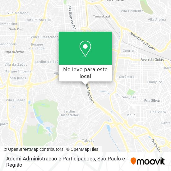 Ademi Administracao e Participacoes mapa