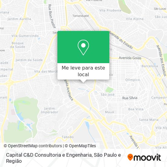 Capital C&D Consultoria e Engenharia mapa