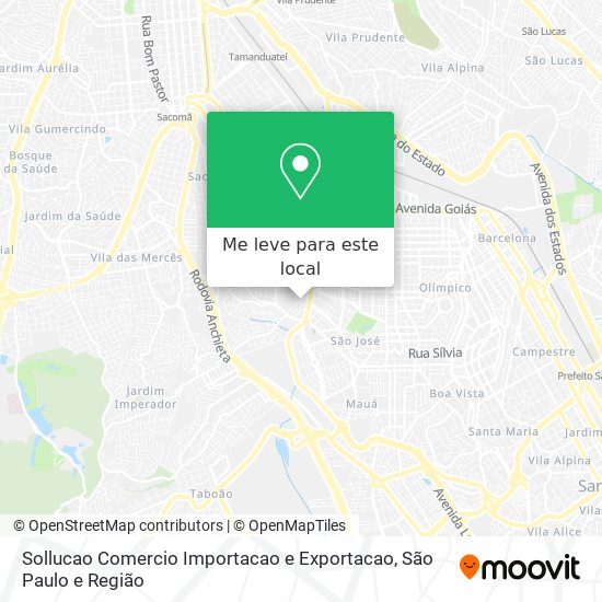 Sollucao Comercio Importacao e Exportacao mapa