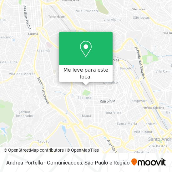Andrea Portella - Comunicacoes mapa