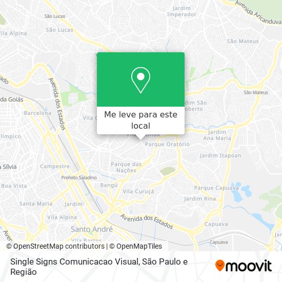 Single Signs Comunicacao Visual mapa