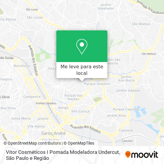 Vitor Cosméticos I Pomada Modeladora Undercut mapa