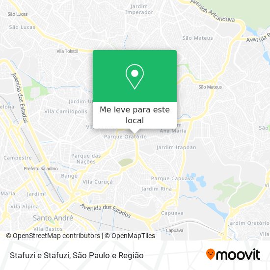 Stafuzi e Stafuzi mapa