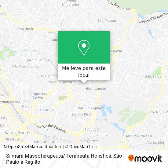 Silmara Massoterapeuta/ Terapeuta Holistica mapa