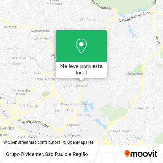 Grupo Divicenter mapa
