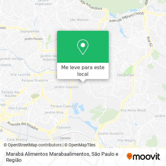 Marabá Alimentos Marabaalimentos mapa