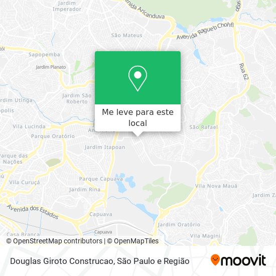 Douglas Giroto Construcao mapa