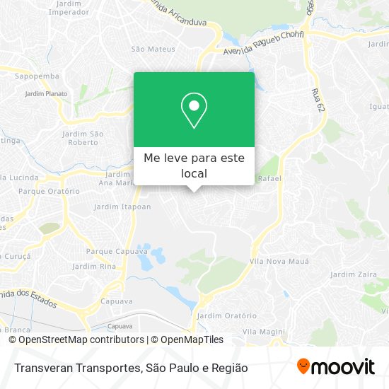 Transveran Transportes mapa