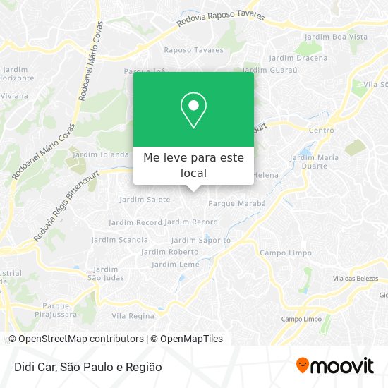 Didi Car mapa