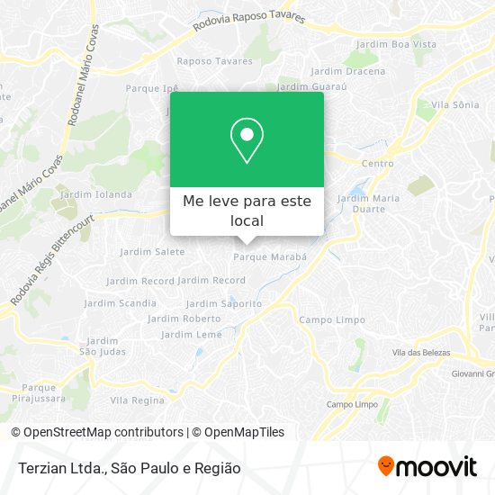 Terzian Ltda. mapa
