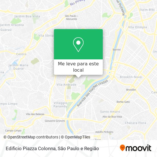 Edificio Piazza Colonna mapa