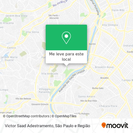 Victor Saad Adestramento mapa