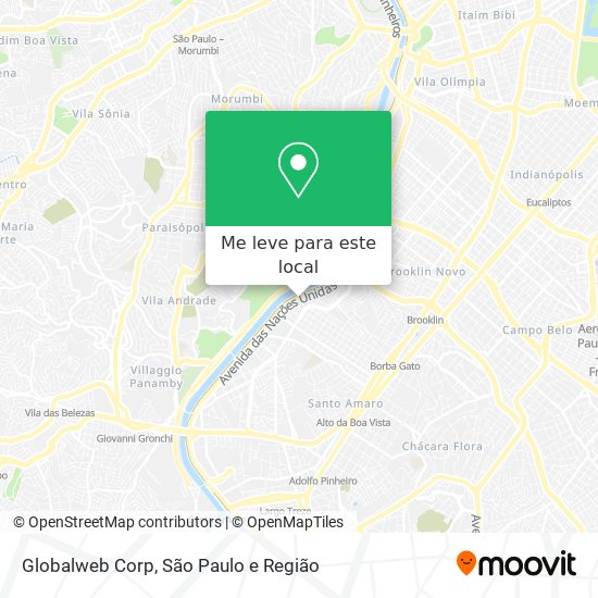 Globalweb Corp mapa