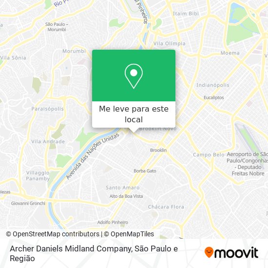 Archer Daniels Midland Company mapa