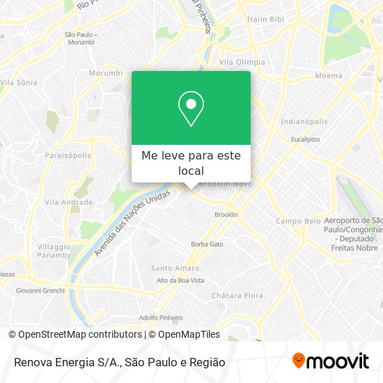 Renova Energia S/A. mapa