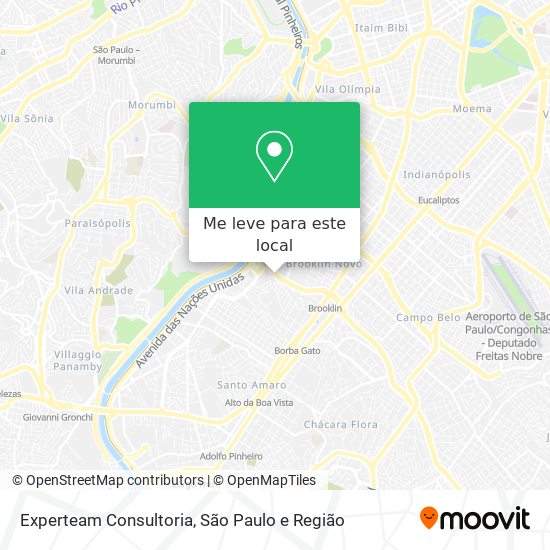 Experteam Consultoria mapa