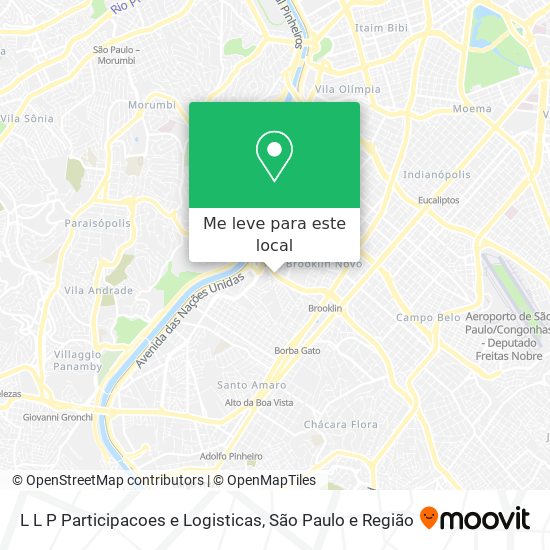 L L P Participacoes e Logisticas mapa