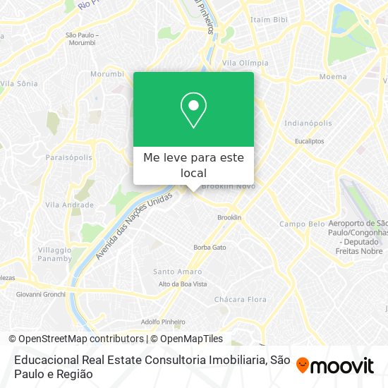 Educacional Real Estate Consultoria Imobiliaria mapa