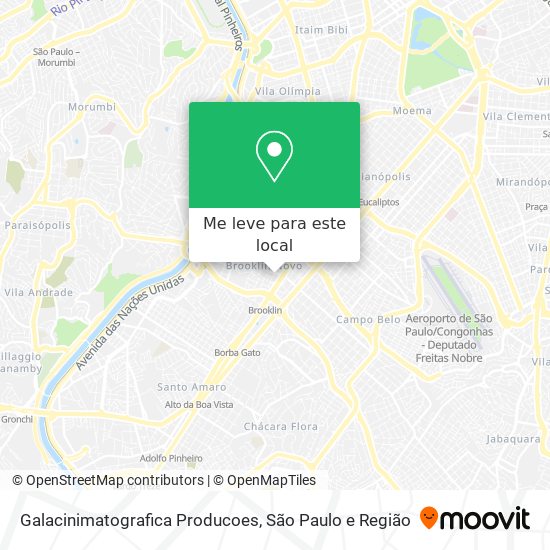 Galacinimatografica Producoes mapa