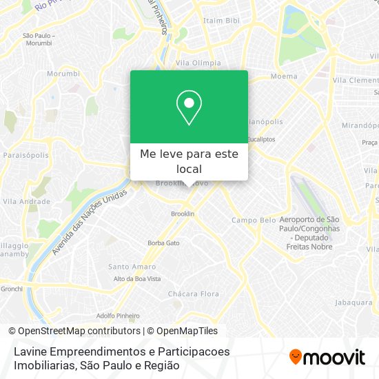 Lavine Empreendimentos e Participacoes Imobiliarias mapa