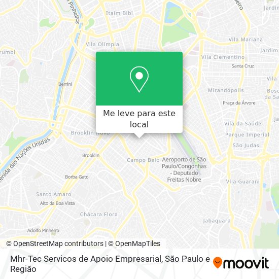 Mhr-Tec Servicos de Apoio Empresarial mapa