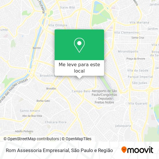 Rom Assessoria Empresarial mapa