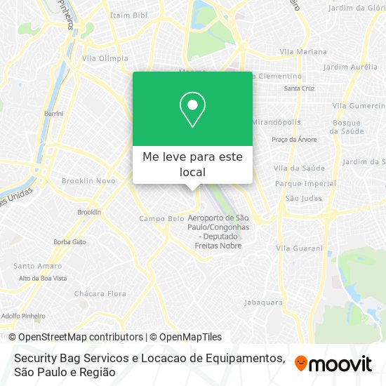 Security Bag Servicos e Locacao de Equipamentos mapa