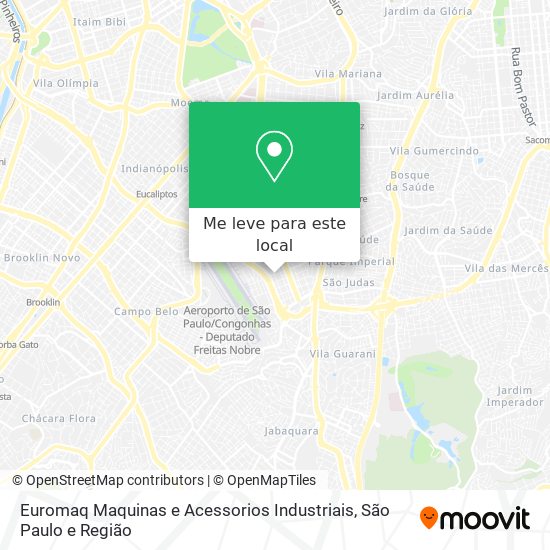 Euromaq Maquinas e Acessorios Industriais mapa