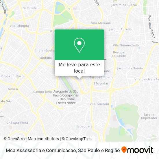 Mca Assessoria e Comunicacao mapa