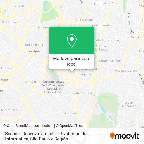 Scanner Desenvolvimento e Systemas de Informatica mapa