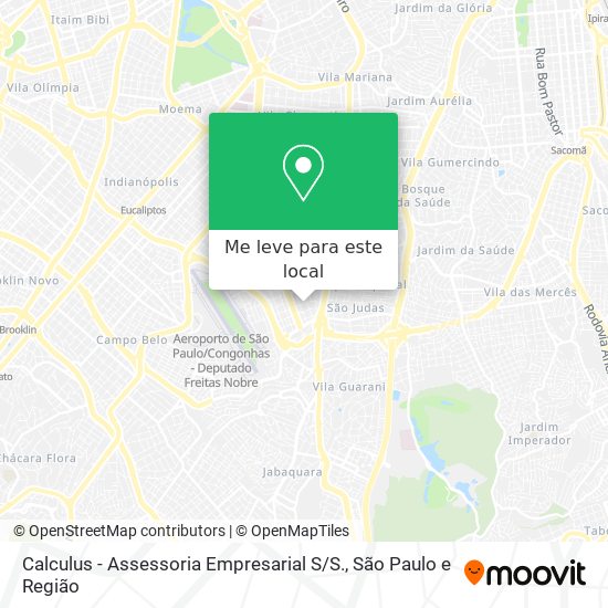 Calculus - Assessoria Empresarial S / S. mapa