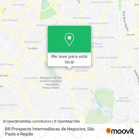 BR Prospects Intermediacao de Negocios mapa