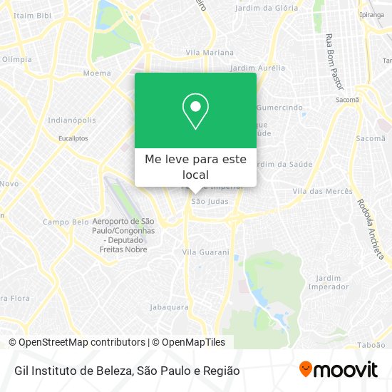 Gil Instituto de Beleza mapa