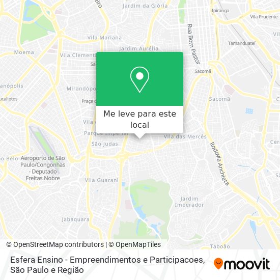 Esfera Ensino - Empreendimentos e Participacoes mapa