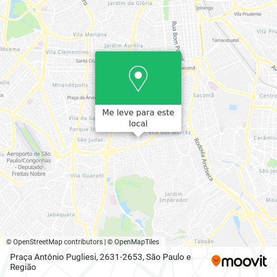 Praça Antônio Pugliesi, 2631-2653 mapa