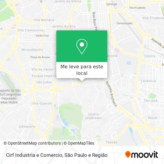 Cirf Industria e Comercio mapa