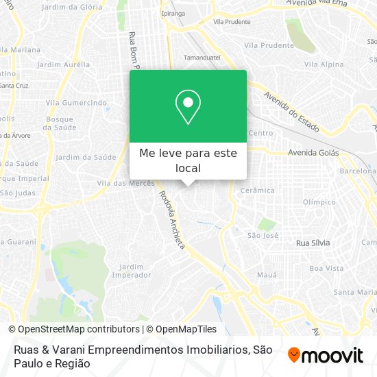 Ruas & Varani Empreendimentos Imobiliarios mapa