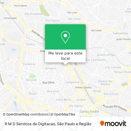 R M D Servicos de Digitacao mapa