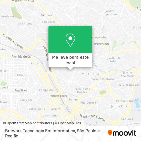 Britwork Tecnologia Em Informatica mapa