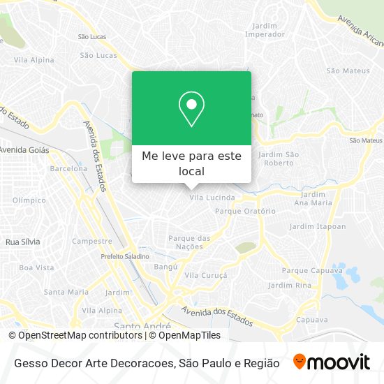 Gesso Decor Arte Decoracoes mapa