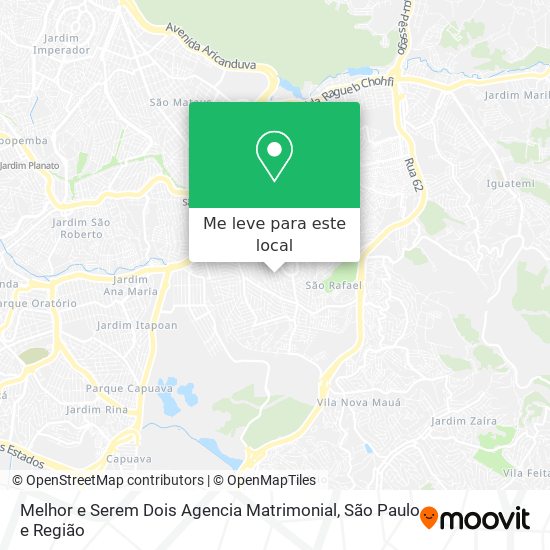 Melhor e Serem Dois Agencia Matrimonial mapa