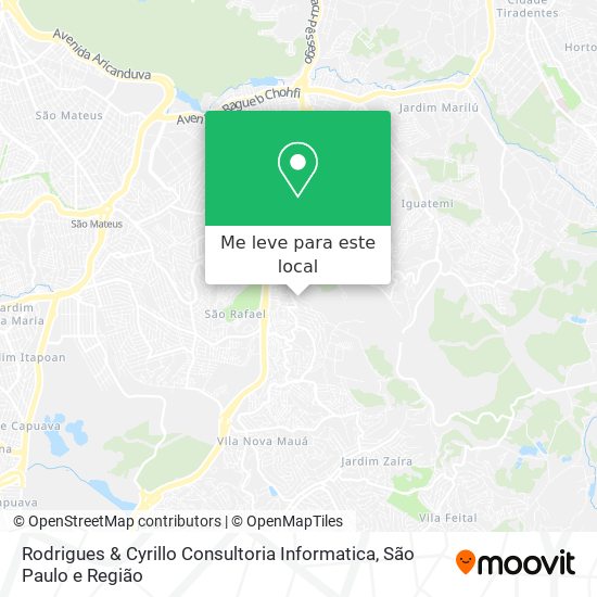 Rodrigues & Cyrillo Consultoria Informatica mapa